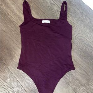 Purple Babaton bodysuit